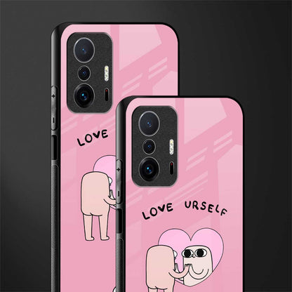 self love glass case for mi 11t pro 5g image-2