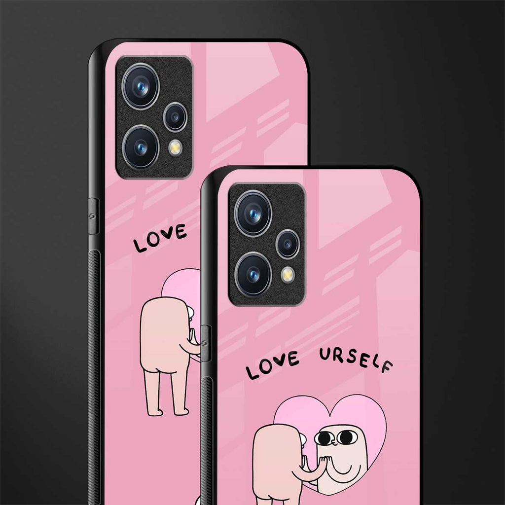 self love glass case for realme 9 4g image-2