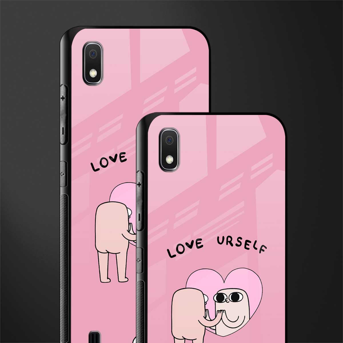 self love glass case for samsung galaxy a10 image-2