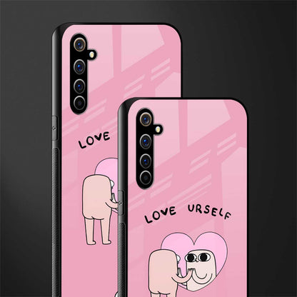 self love glass case for realme x50 pro image-2