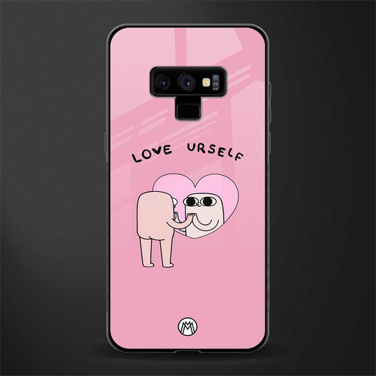 self love glass case for samsung galaxy note 9 image