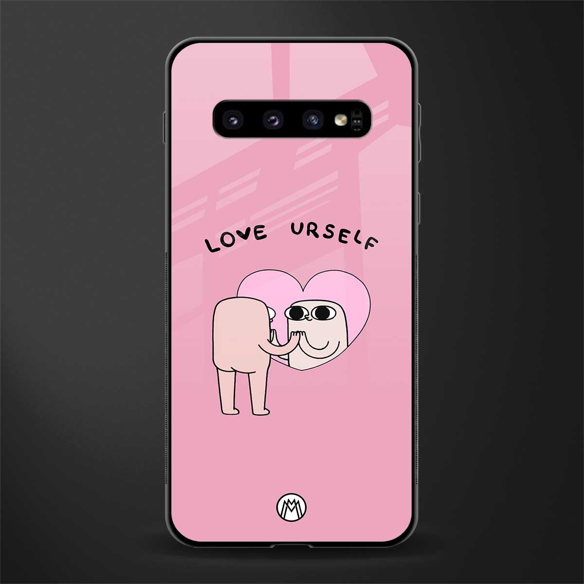 self love glass case for samsung galaxy s10 plus image