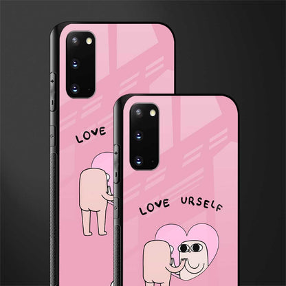 self love glass case for samsung galaxy s20 image-2