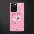 self love glass case for samsung galaxy s20 ultra image