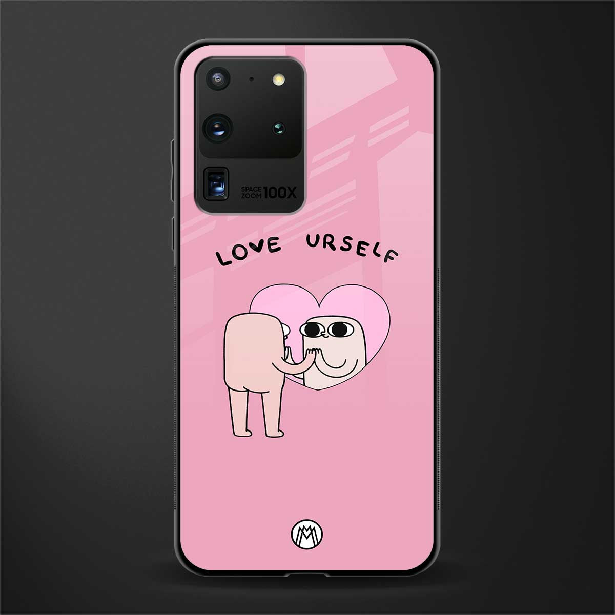 self love glass case for samsung galaxy s20 ultra image