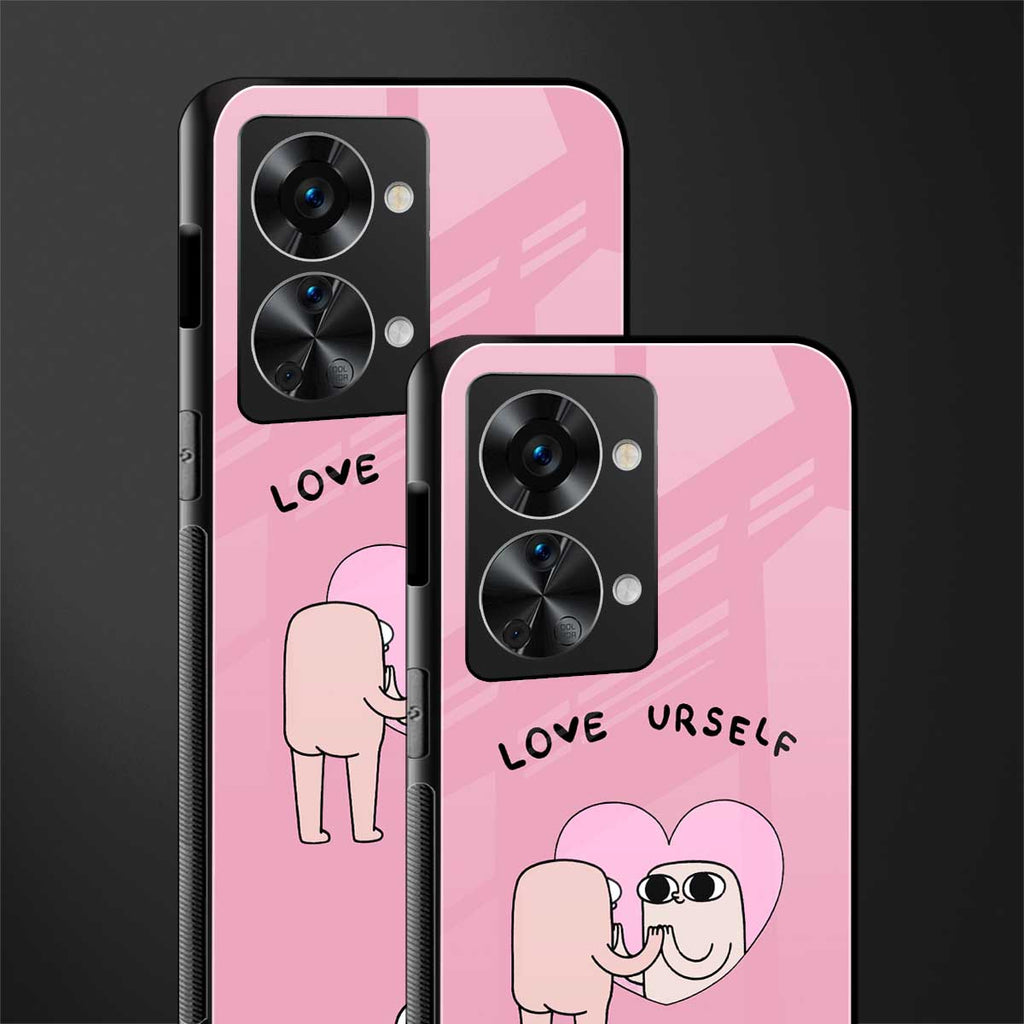 self love glass case for phone case | glass case for oneplus nord 2t 5g