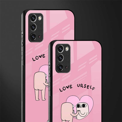 self love glass case for samsung galaxy note 20 image-2