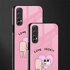 self love glass case for realme narzo 20 pro image-2