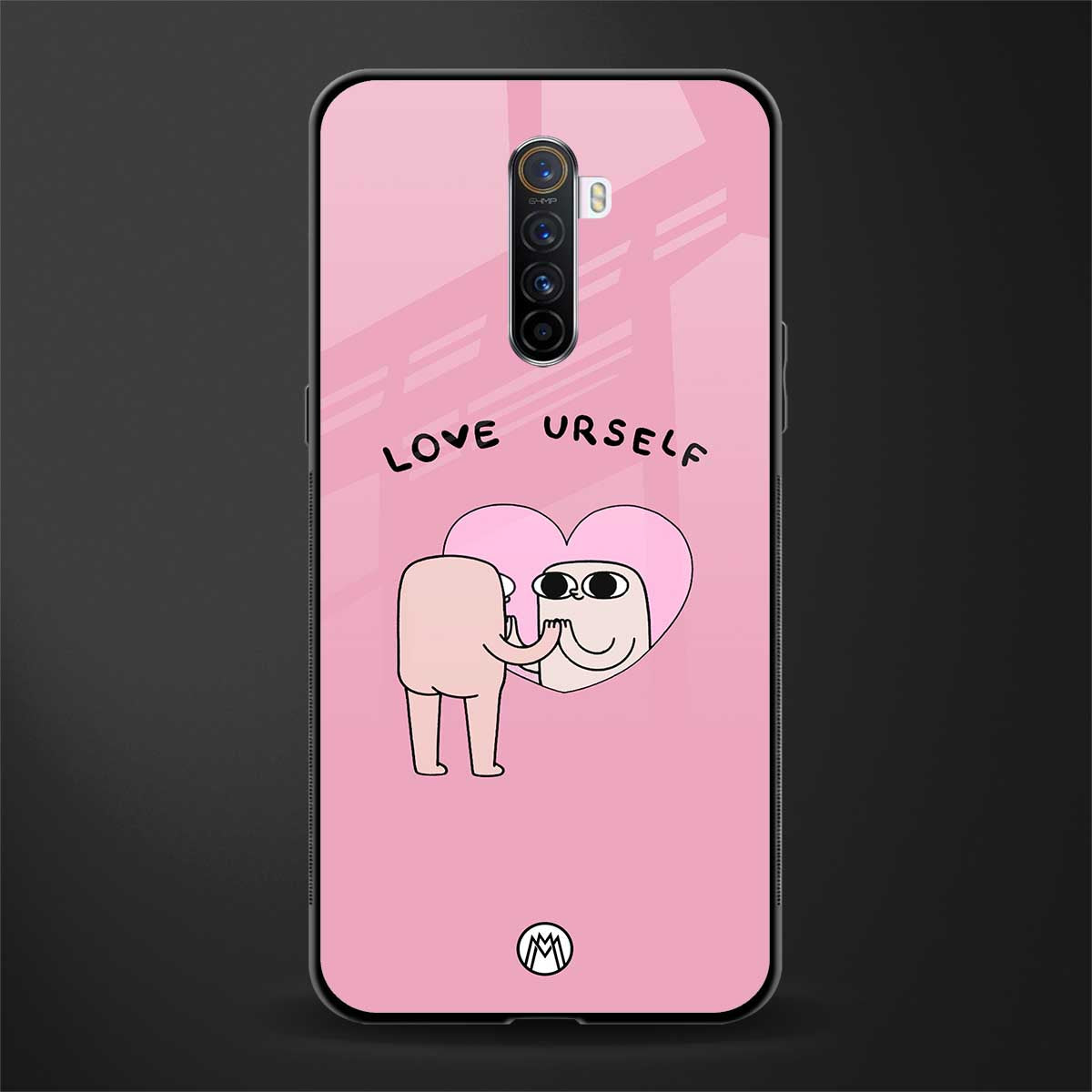 self love glass case for realme x2 pro image