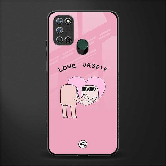 self love glass case for realme 7i image