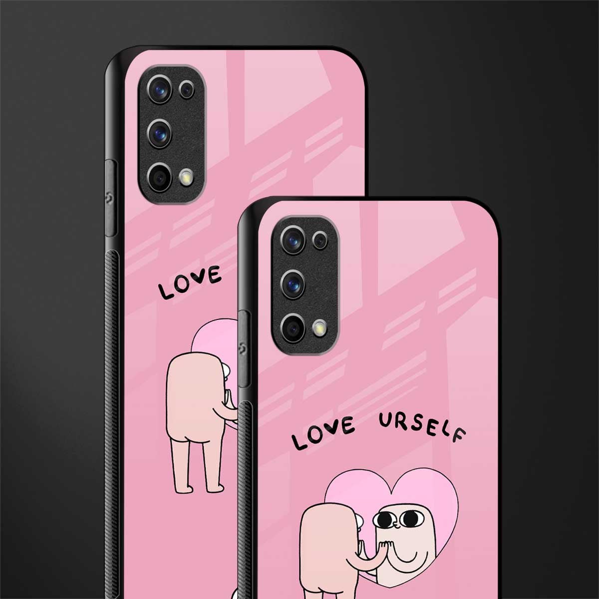 self love glass case for realme 7 pro image-2