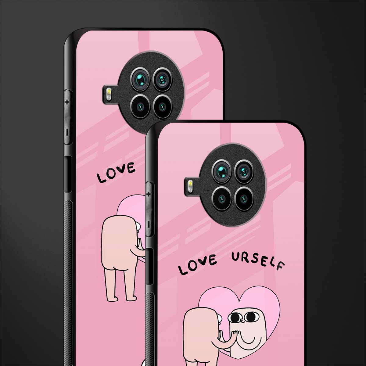 self love glass case for mi 10i image-2
