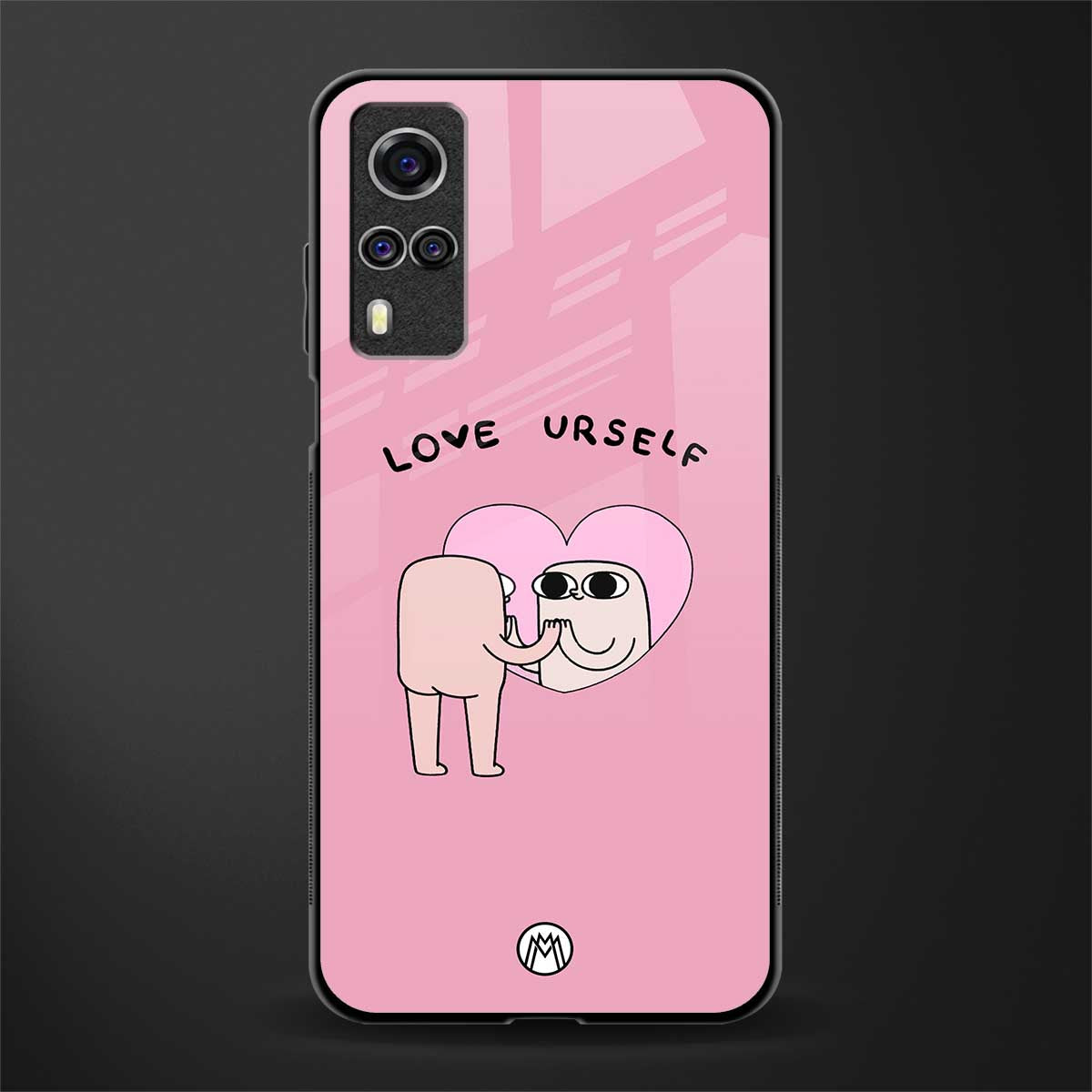 self love glass case for vivo y51a image