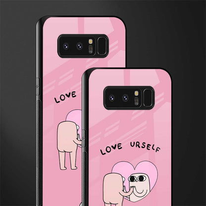 self love glass case for samsung galaxy note 8 image-2