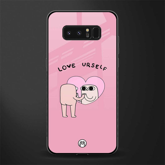 self love glass case for samsung galaxy note 8 image