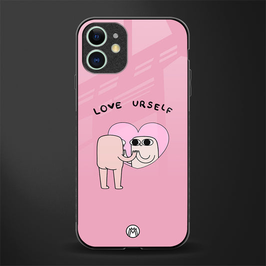 self love glass case for iphone 11 image