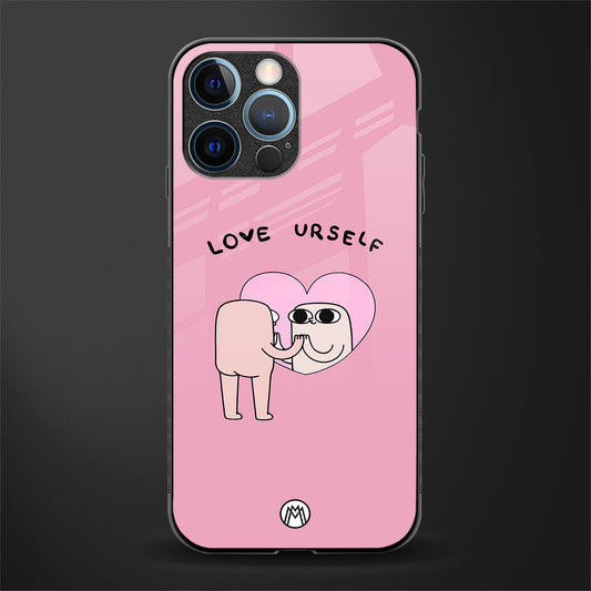 self love glass case for iphone 12 pro image