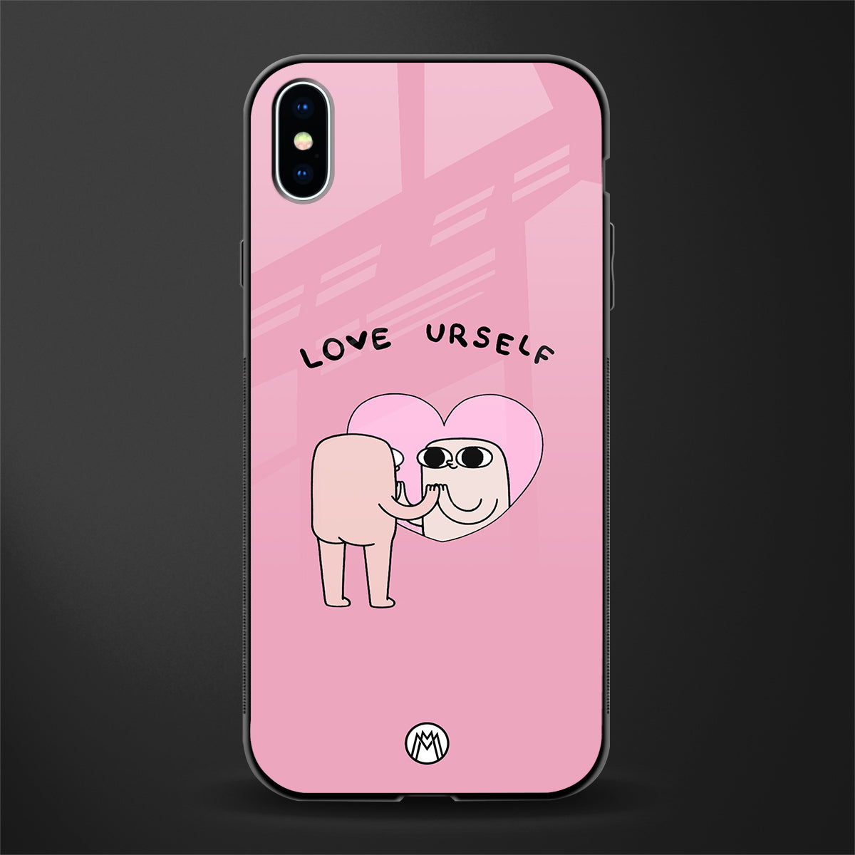 self love glass case for iphone xs max image