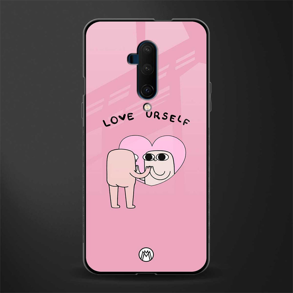 self love glass case for oneplus 7t pro image