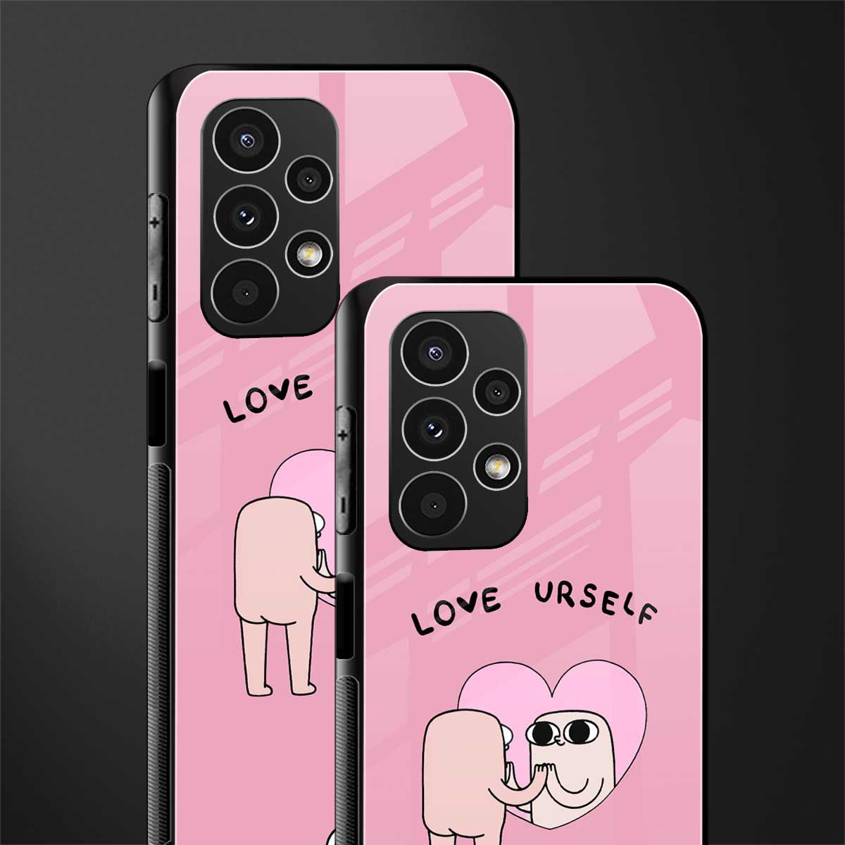 self love back phone cover | glass case for samsung galaxy a13 4g