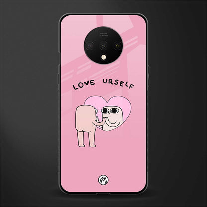 self love glass case for oneplus 7t image