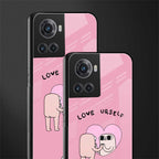 self love back phone cover | glass case for oneplus 10r 5g