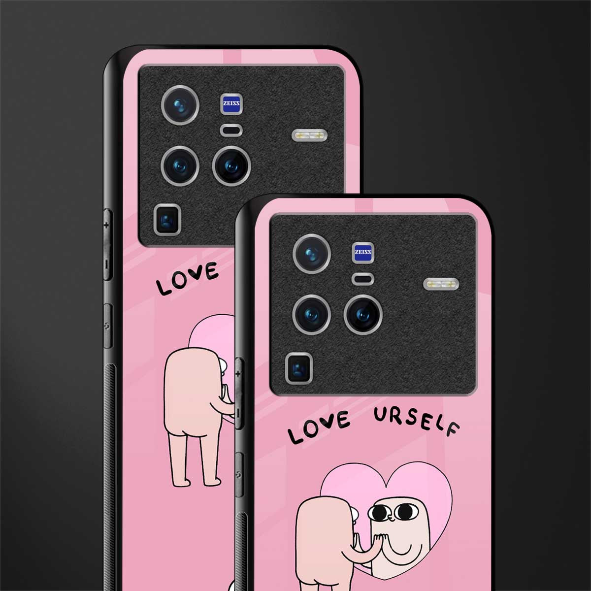 self love glass case for vivo x80 pro 5g image-2
