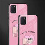 self love glass case for samsung galaxy note 10 lite image-2