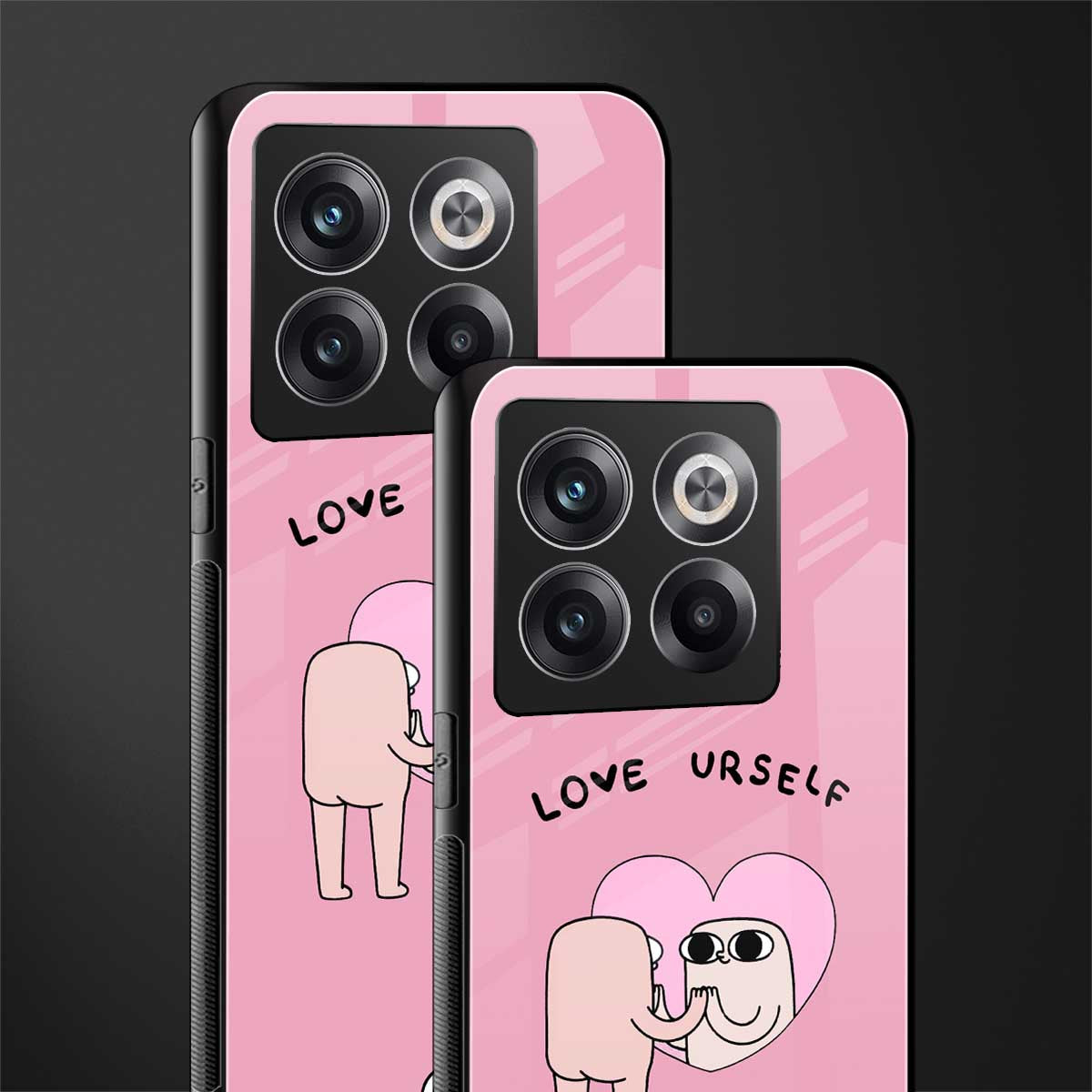 self love back phone cover | glass case for oneplus 10t