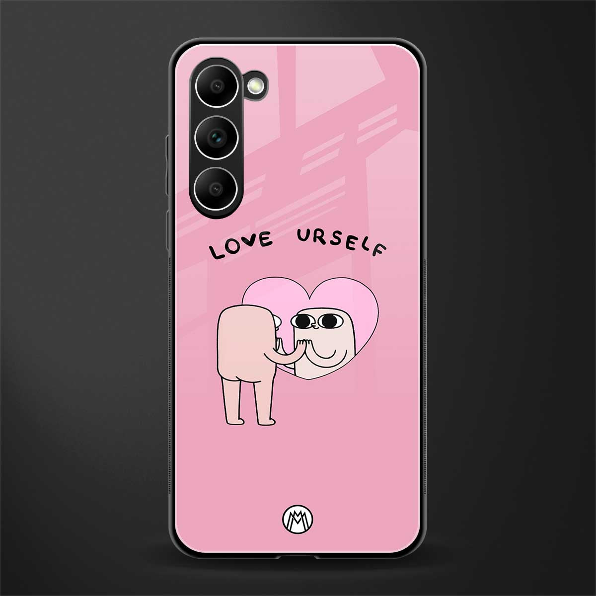 Self-Love-Club-Glass-Case for phone case | glass case for samsung galaxy s23 plus