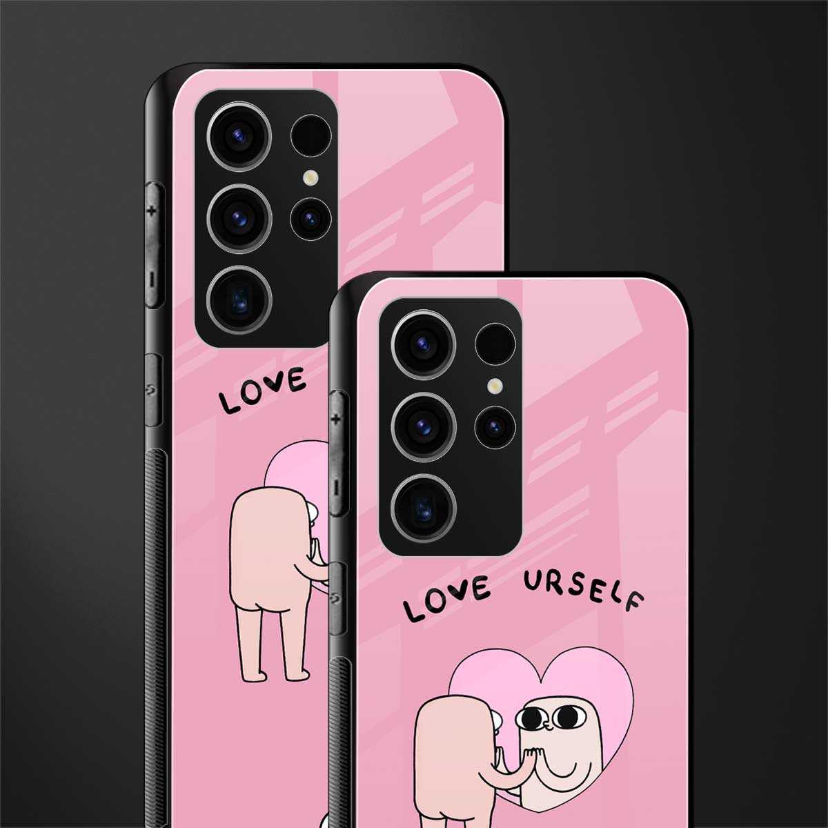 Self-Love-Club-Glass-Case for phone case | glass case for samsung galaxy s23 ultra