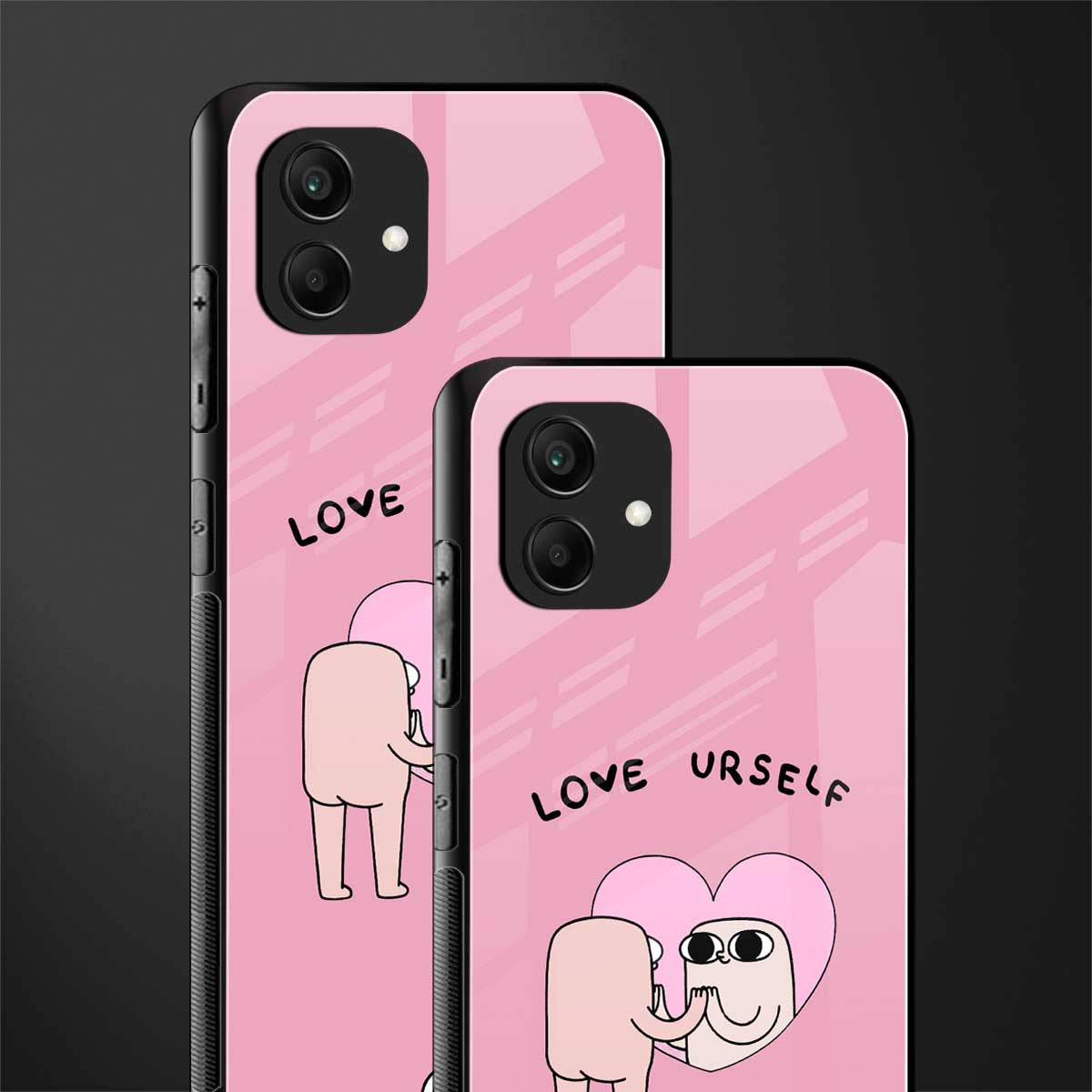 self love back phone cover | glass case for samsung galaxy a04