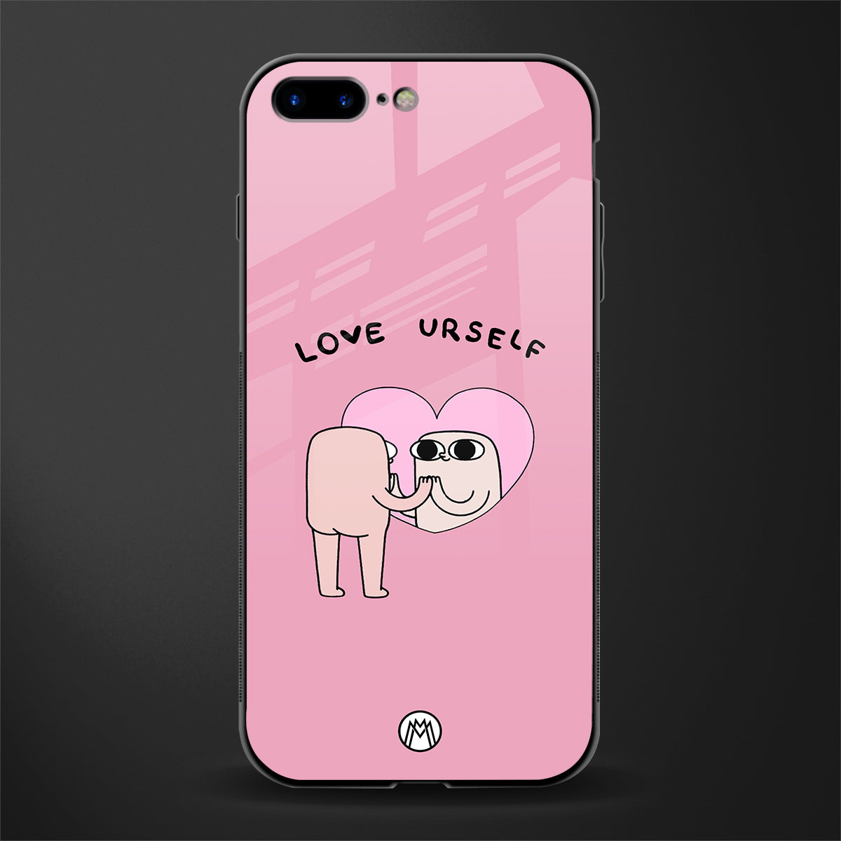 self love glass case for iphone 7 plus image