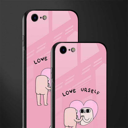 self love glass case for iphone 7 image-2