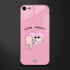 self love glass case for iphone 7 image