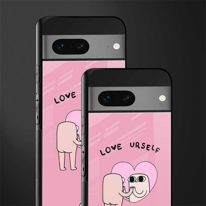 self love back phone cover | glass case for google pixel 7