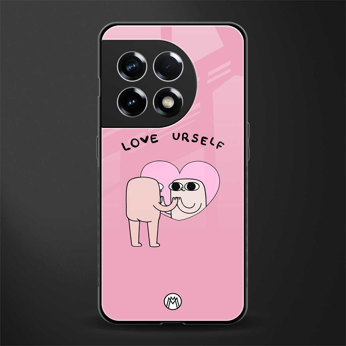 self love back phone cover | glass case for oneplus 11r