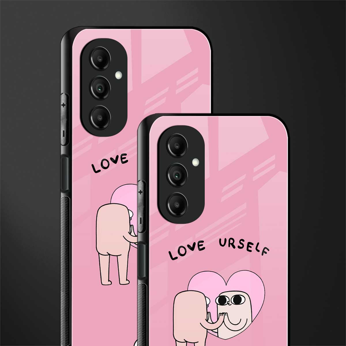 self love back phone cover | glass case for samsung galaxy a14 5g