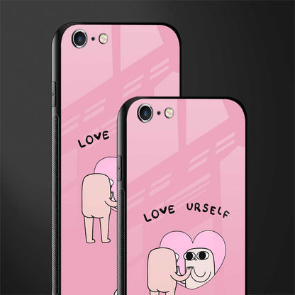 self love glass case for iphone 6s plus image-2
