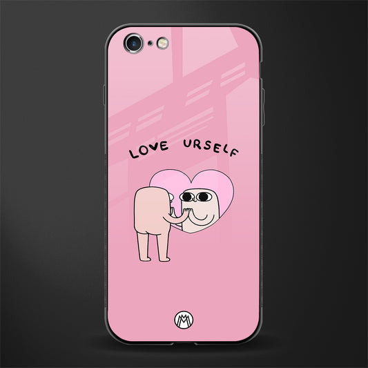 self love glass case for iphone 6 plus image