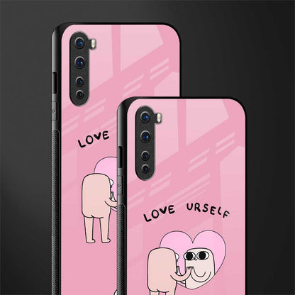 self love glass case for oneplus nord ac2001 image-2