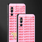 self love club glass case for vivo v15 pro image-2