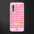 self love club glass case for vivo v15 pro image