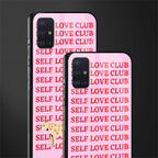 self love club glass case for samsung galaxy a71 image-2
