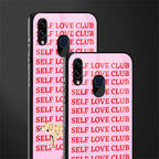 self love club glass case for samsung galaxy a20 image-2