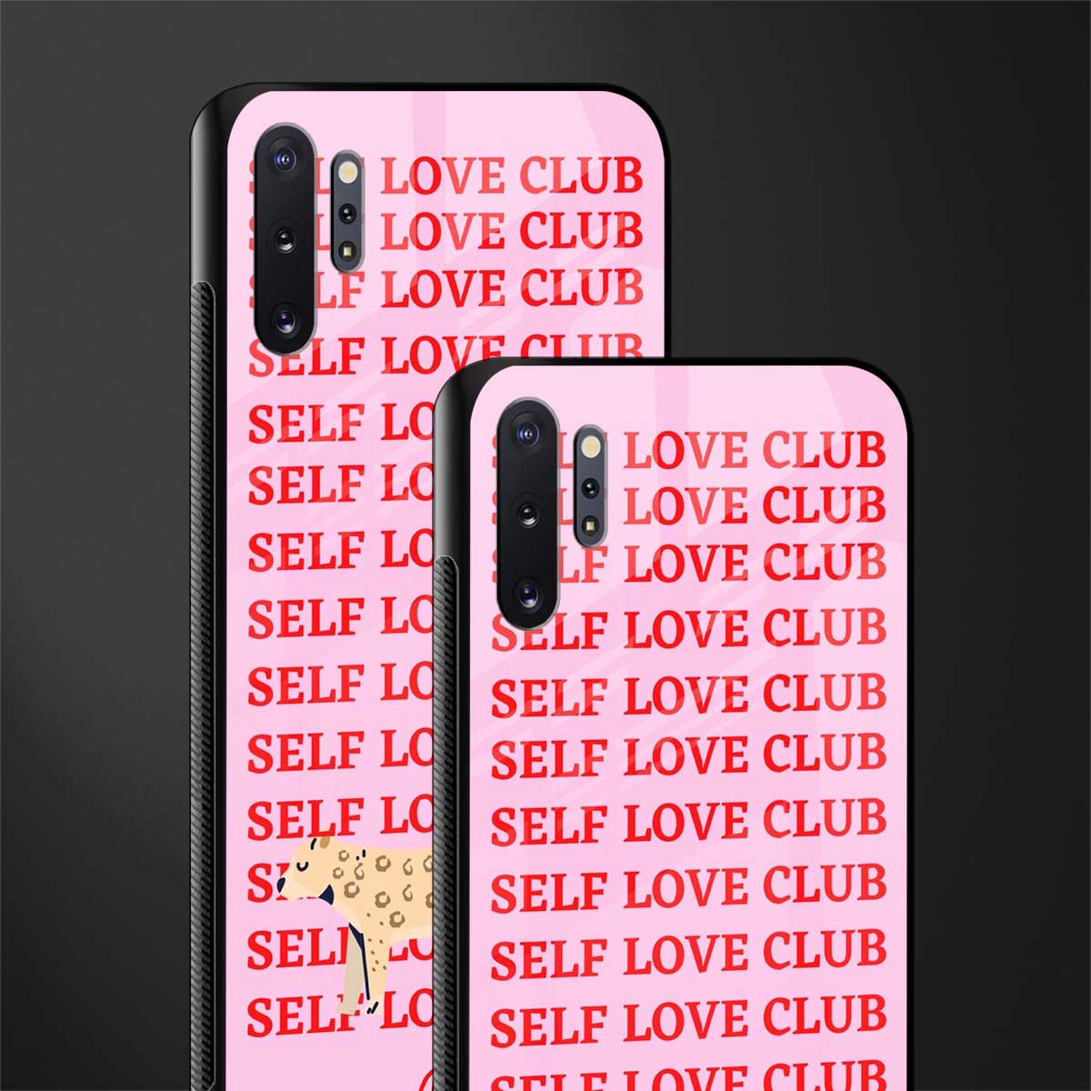 self love club glass case for samsung galaxy note 10 plus image-2
