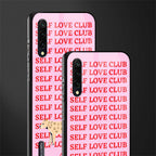 self love club glass case for mi a3 redmi a3 image-2