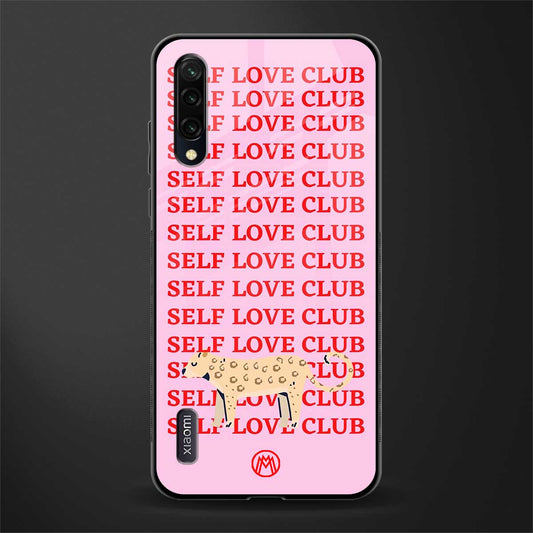 self love club glass case for mi a3 redmi a3 image