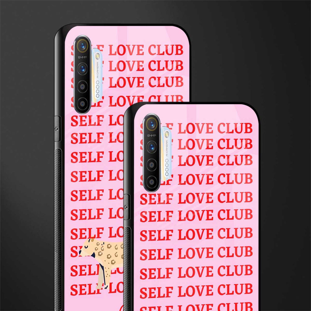 self love club glass case for realme x2 image-2