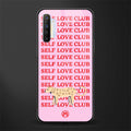self love club glass case for realme x2 image